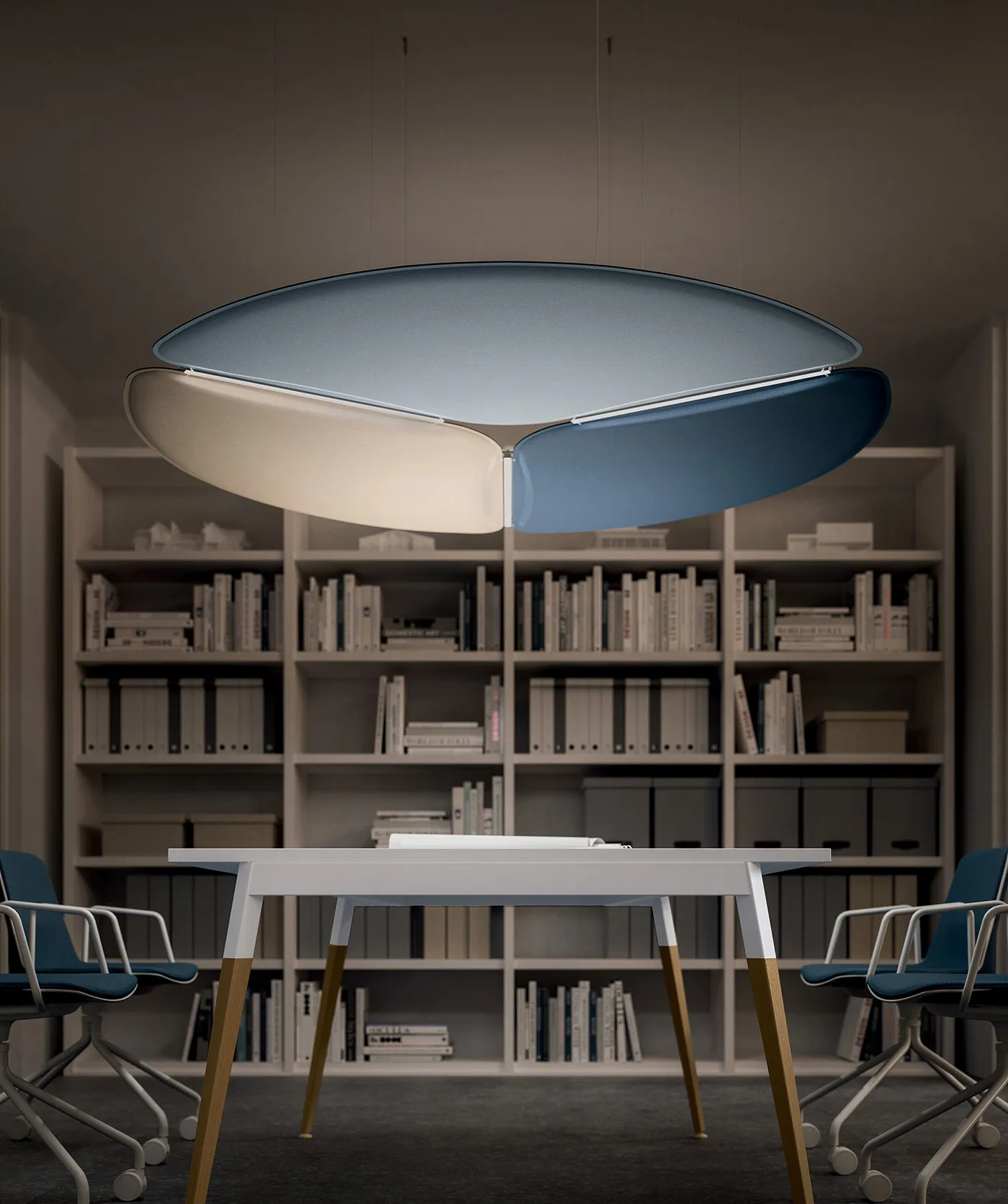 Lightsound pendant lamp by Quadrifoglio Group