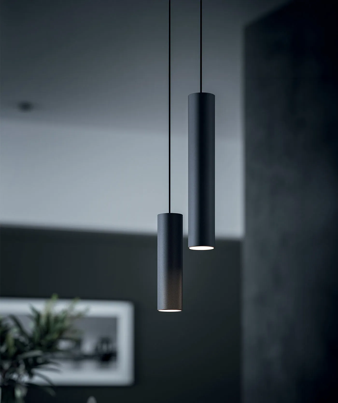 Tube Pendant pendant lamp by Quadrifoglio Group